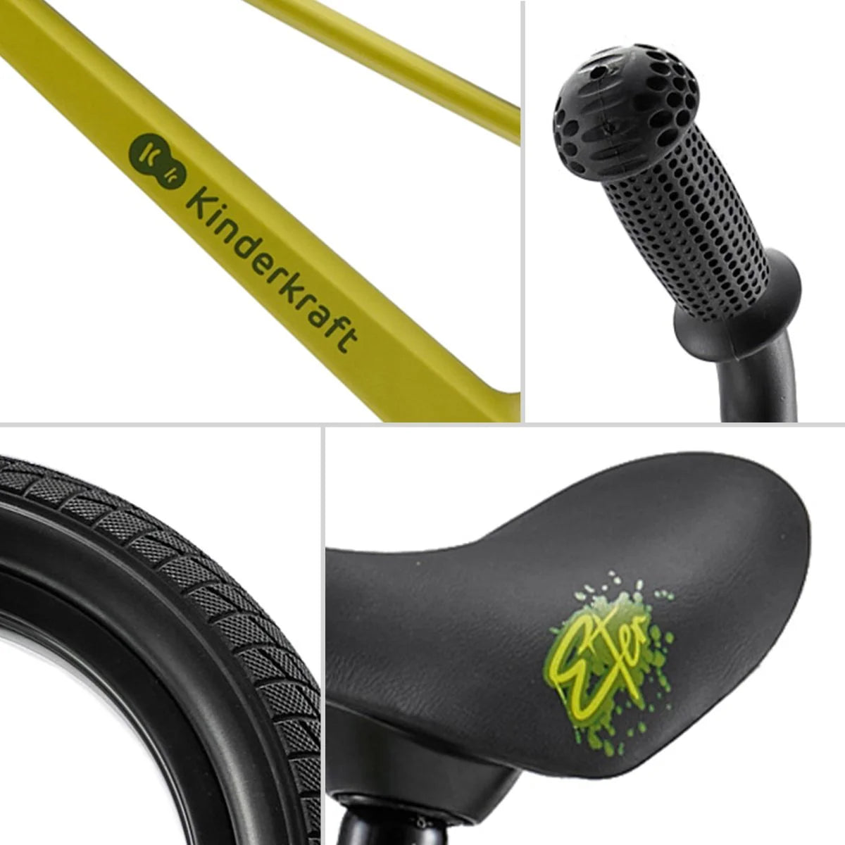 Bicicleta de equilibrio Eter Lime KinderKraft