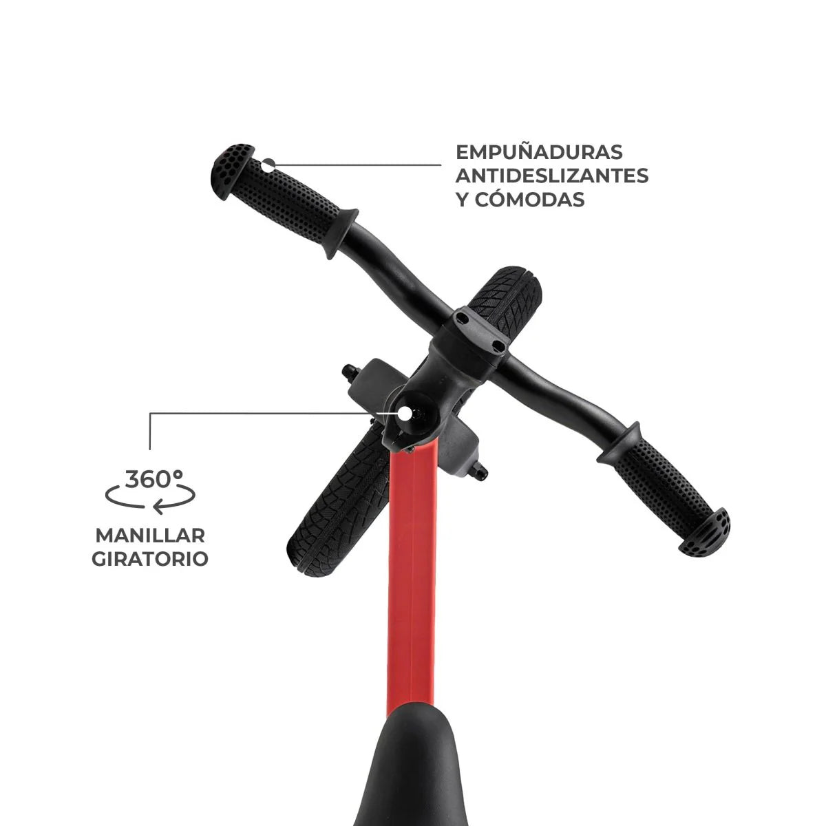 Bicicleta de equilibrio Eter Red KinderKraft