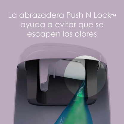 Basurero Contenedor de Pañales Diaper Genie® Compact Pail – Control Total de Olores