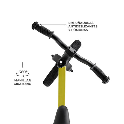 Bicicleta de equilibrio Eter Lime KinderKraft