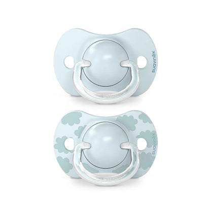 Chupete Suavinex Azul Dreams con Tetina Fisiologica SX Pro de Silicona 0/6 meses