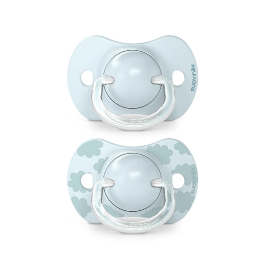 Chupete Suavinex Azul Dreams con Tetina Fisiologica SX Pro de Silicona 0/6 meses