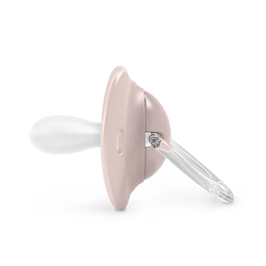 Chupete Suavinex Rosa Walk con Tetina Fisiologica SX Pro de Silicona 0/6 meses